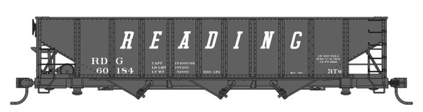 Walthers Mainline 910-56727 - 70-Ton AAR 3-Bay Open Hopper Reading (RDG) 60323 - HO Scale