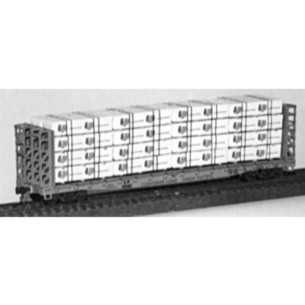 Jaeger Products 6850 - Walthers GSC Flat Car Lumber Load Kit -- Louisiana Pacific    - HO Scale Kit