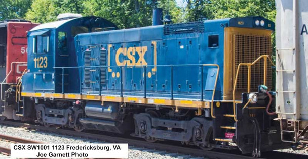 PRE-ORDER: Bowser 60597 - EMD SW1001 (DC Silent) CSX (CSXT) 1123 - HO Scale