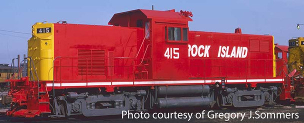 PRE-ORDER: Bowser 60550 - ALCo C415 DC Silent Rock Island (CRIP) 416 - HO Scale