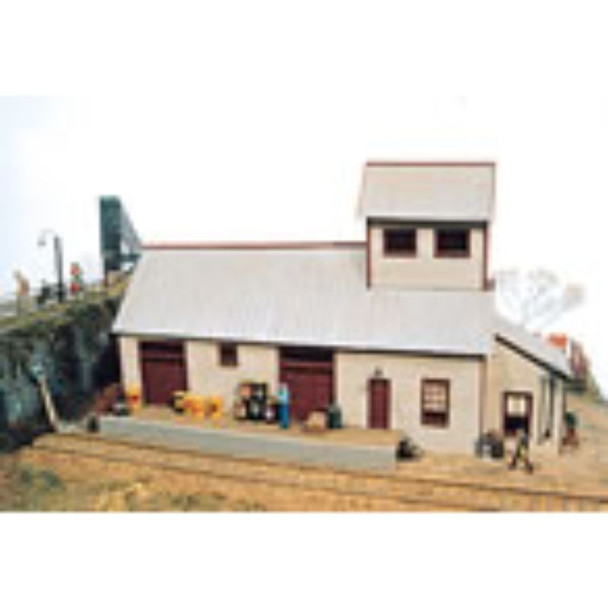 JL Innovative 121 - Hubermill Warehouse    - HO Scale Kit