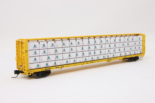 Jackson Railcar N60121 - 72' Centerbeam Load - INT - N Scale