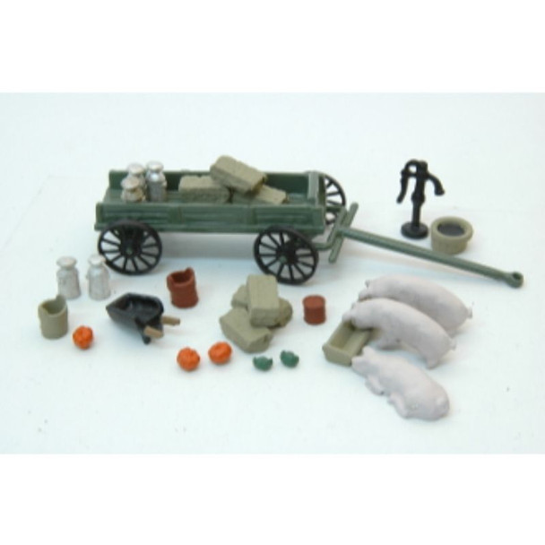 JL Innovative 339 - Farmyard Detail Set (27)    - HO Scale Kit