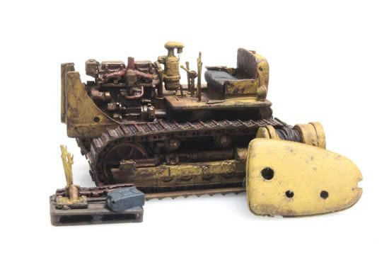Artitec 487.601.01 - Bulldozer D7 rusty (RIP-Series) - HO Scale