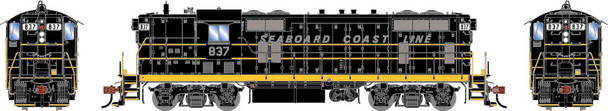 PRE-ORDER: Athearn Genesis 2294 - EMD GP7 (DCC and Sound) Seaboard Coast Line (SCL) 837 - HO Scale