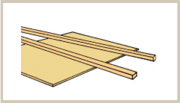 Northeastern Scale Lumber 269 - 3/16 X 2 Sheetwood (316STR2)