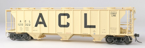 Tangent Scale Models 35160-04 - Pullman-Standard 2929 Covered Hopper Atlantic Coast Line (ACL) 120135 - HO Scale