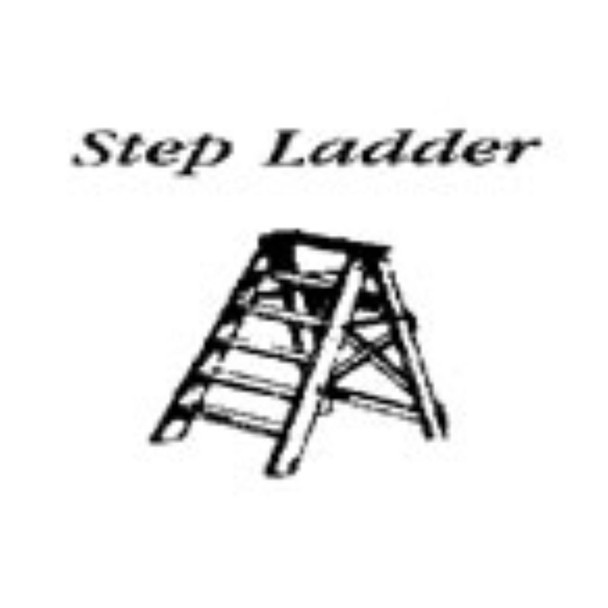 JL Innovative 554 - Custom Ladders Step Ladder, Brown (1)    - HO Scale