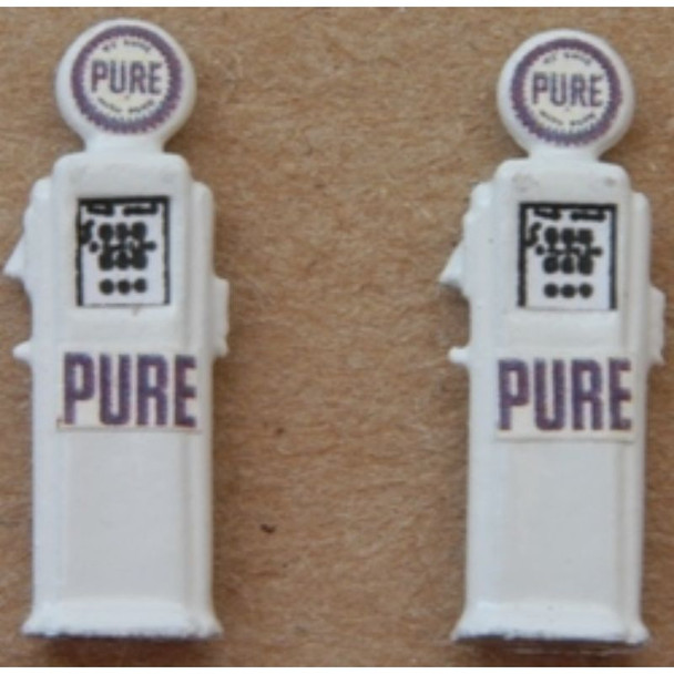 JL Innovative 592 - Deluxe Custom Gas Pump Pure (2)    - HO Scale