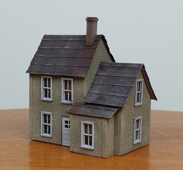 Rail Scale Models HO-2010 - Creigle's Rowhouse  - HO Scale Kit