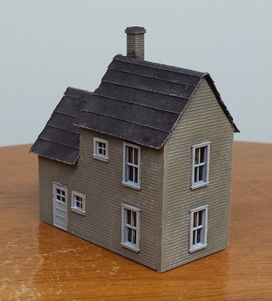 Rail Scale Models HO-2010 - Creigle's Rowhouse  - HO Scale Kit