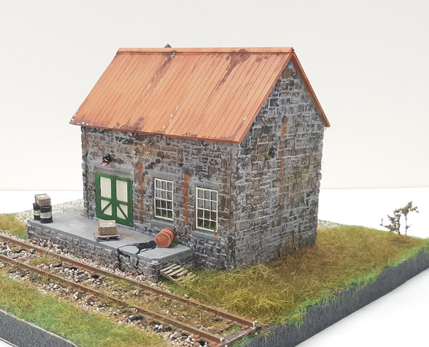 Rail Scale Models P4007 - Shady Grove Transfer Station  - HO Scale Kit