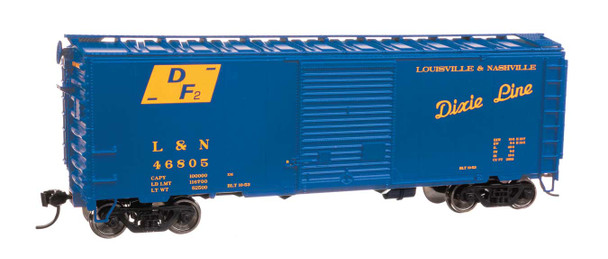Walthers Mainline 910-45213 - 40' ACF Welded Boxcar w/8' Youngstown Door Louisville & Nashville (L&N) 46809 - HO Scale