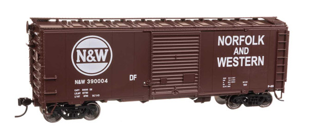 Walthers Mainline 910-45218 - 40' ACF Welded Boxcar w/8' Youngstown Door Norfolk & Western (NW) 390031 - HO Scale