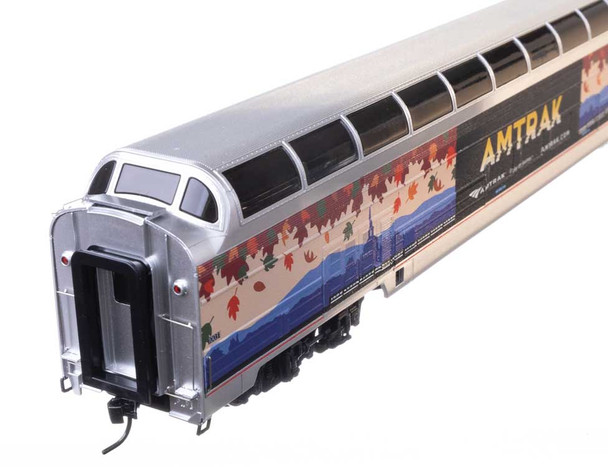 Walthers Proto 920-14606 - 85' Budd Great Dome Amtrak (AMTK) Ph VI #10031 Fall Foliage Wrap (2010) - HO Scale