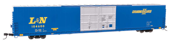 Walthers Proto 920-102118 - 86' Pullman-Standard Double-Door Hi-Cube Boxcar Louisville & Nashville (L&N) 104600 - HO Scale