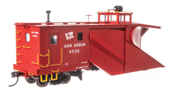 Walthers Proto 920-110030 - Russell Snowplow Ann Arbor Railroad (AA) 4502 - HO Scale