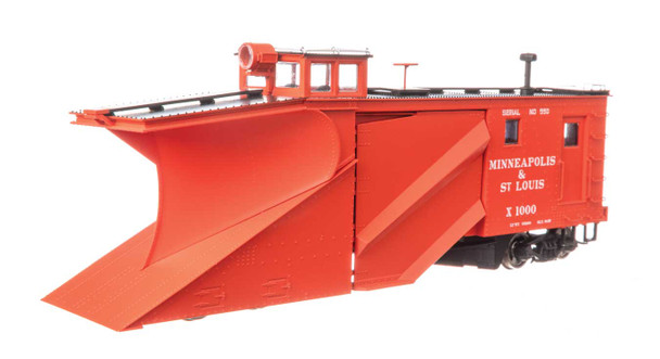 Walthers Proto 920-110035 - Russell Snowplow Minneapolis & St. Louis (M&StL) X1000 - HO Scale