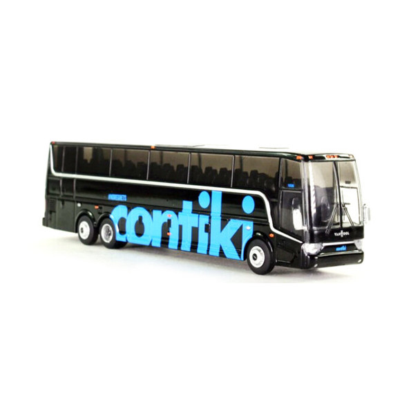 Iconic Replicas 87-0069 - Van Hool TX-45 Coach: Contiki Tours  - HO Scale