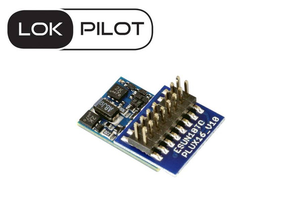 ESU 59814 - LokPilot 5 micro DCC/MM/SX/M4, PluX16  - N Scale