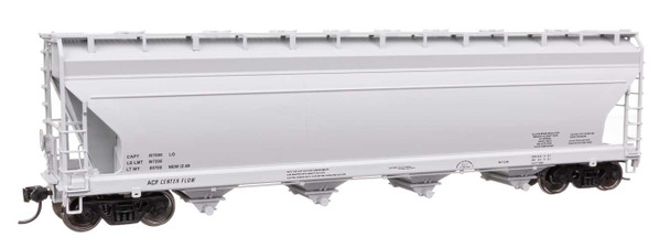 Walthers Mainline 910-49201 - ACF 5250 4-Bay Centerflow Covered Hopper Data Only  - HO Scale
