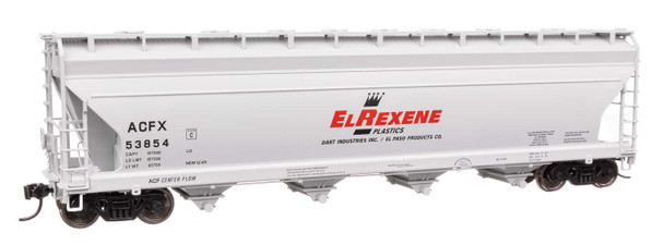 Walthers Mainline 910-49211 - ACF 5250 4-Bay Centerflow Covered Hopper American Car & Foundry (ACFX) 53854 - HO Scale