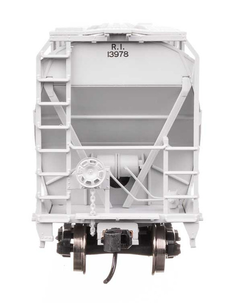 Walthers Mainline 910-49214 - ACF 5250 4-Bay Centerflow Covered Hopper Rock Island (RI) 13978 - HO Scale
