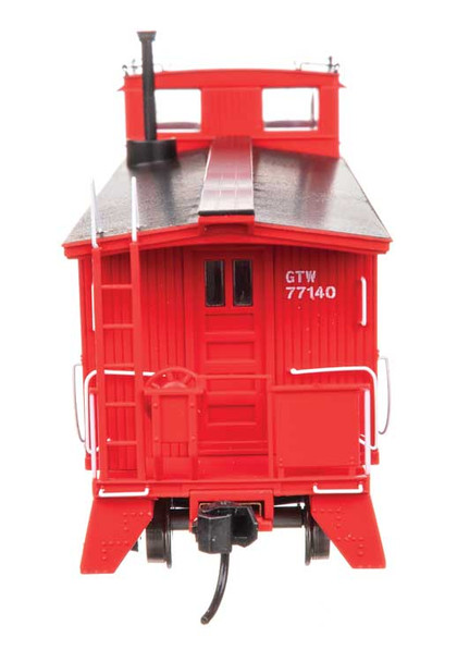 Walthers Proto 920-103263 - 30' GTW Style Wood Caboose with Offset Coupola Grand Trunk Western (GTW) 77140 Late - HO Scale