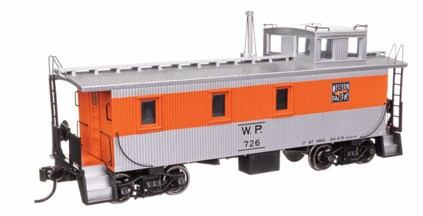 Walthers Proto 920-103265 - 30' GTW Style Wood Caboose with Offset Coupola Western Pacific (WP) 726 - HO Scale