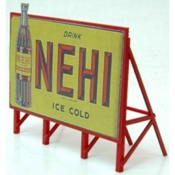 JL Innovative 982 - Custom Billboard Nehi 1940's    - HO Scale