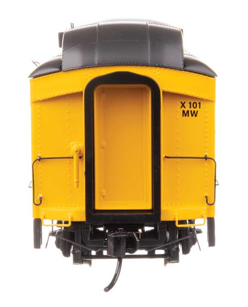 Walthers Proto 920-17509 - 70' Heavyweight Baggage Car Maintenance of Way (MW) X101 - HO Scale