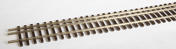 Micro Engineering 10-110 - Non-Weathered Flex-Trak HO-HOn3 Code 70 Dual Gauge 6 Pieces  - HOn30 Gauge