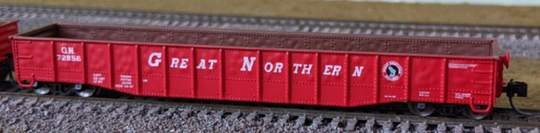 Bluford Shops 52041 - 52'6" 15-Panel Lightly Dented Mill Gondola Great Northern (GN) 72981 - N Scale