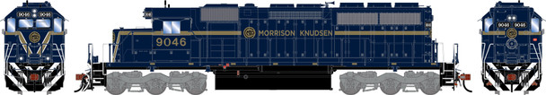 PRE-ORDER: Athearn 2886 - EMD SD40M-2 (DCC and Sound) Morrison Knudsen (MKCX) 9046 - HO Scale