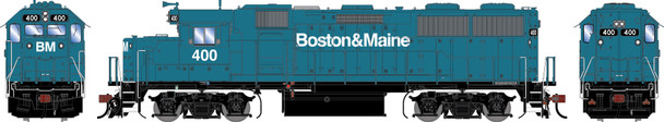 PRE-ORDER: Athearn Genesis 2422 - EMD GP49 (DC Silent) Boston & Maine (BM) 400 - HO Scale