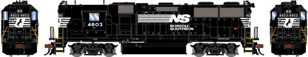 PRE-ORDER: Athearn Genesis 2427 - EMD GP49 (DC Silent) Norfolk Southern (NS) 4603 - HO Scale