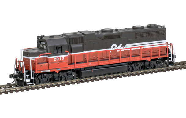 Atlas Master 40005629 - EMD GP38 w/ DCC and Sound Providence and Worcester (PW) 2010 - N Scale