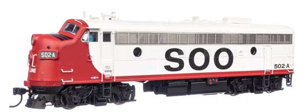 Walthers Proto 920-42556 - EMD FP7 w/ DCC and Sound Soo Line (SOO) 502A - HO Scale