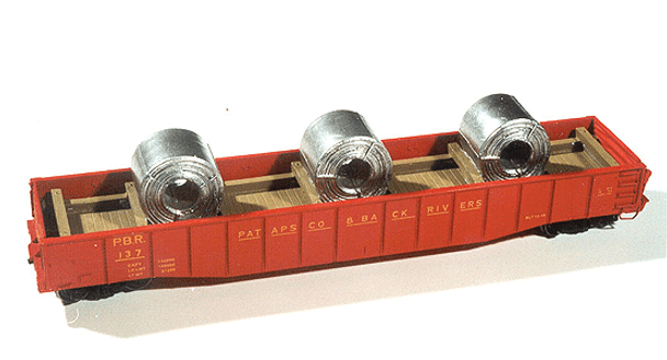 Chooch Enterprises 7235 - Cast Resin Freight Car Load Coil Steel for Gondola  - HO Scale