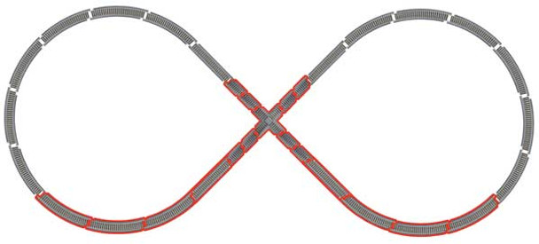 Walthers Trainline 931-1362 - Power-Loc Track Figure 8 Expander Set - HO Scale