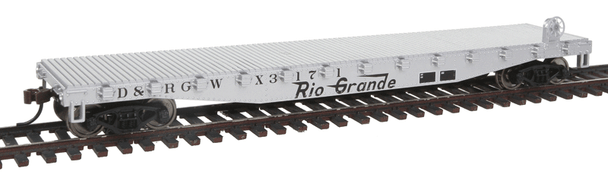 Walthers Trainline 931-1462 - Flat Car Denver & Rio Grande Western (D&RGW) X3171 - HO Scale