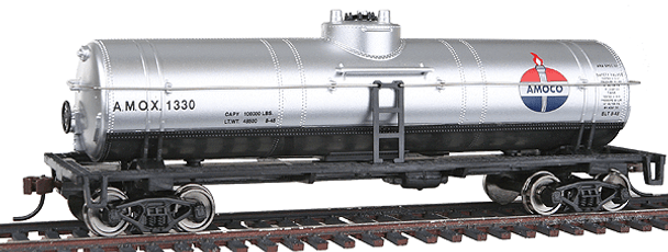 Walthers Trainline 931-1613 - 40' Tank Car Amoco Oil 1330 - HO Scale