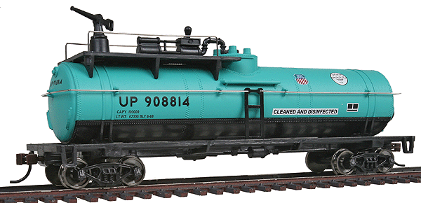 Walthers Trainline 931-1793 - TL Fire Fight Tank Union Pacific (UP) 908814 - HO Scale