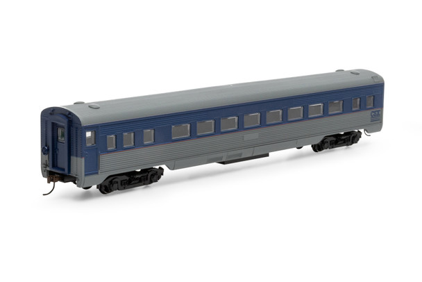 Athearn Roundhouse 79124 - Streamlined Passenger Car CSX (CSXT) No Number - HO Scale
