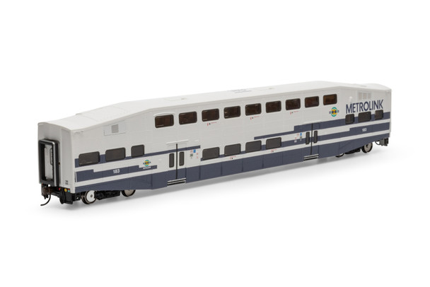Athearn 29704 - Bombardier Coach Metrolink (SCAX) 183 - HO Scale