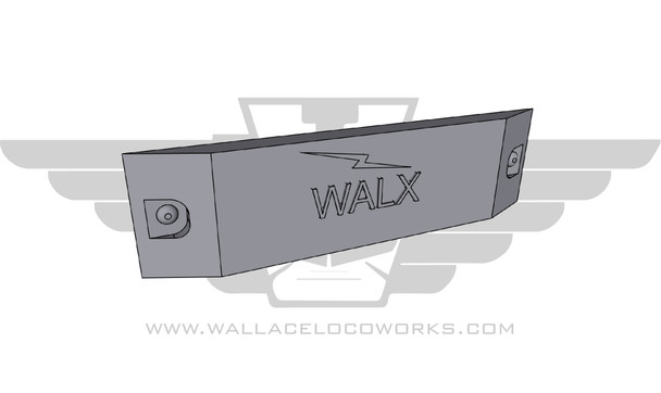 Wallace Locomotive Works 013 - HO WALX AEI Tags  - HO Scale