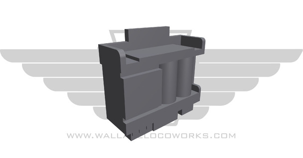 Wallace Locomotive Works 025 - Electronic Air Dryers ( 2 Pack )  - HO Scale