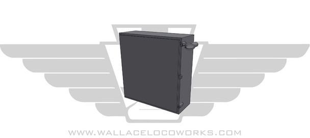 Wallace Locomotive Works 030 - Ditchlights Nose Mounted ( Metra )  - HO Scale