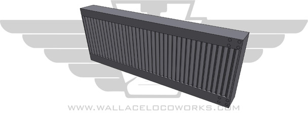 Wallace Locomotive Works 032 - Generic AC Style 2  - HO Scale