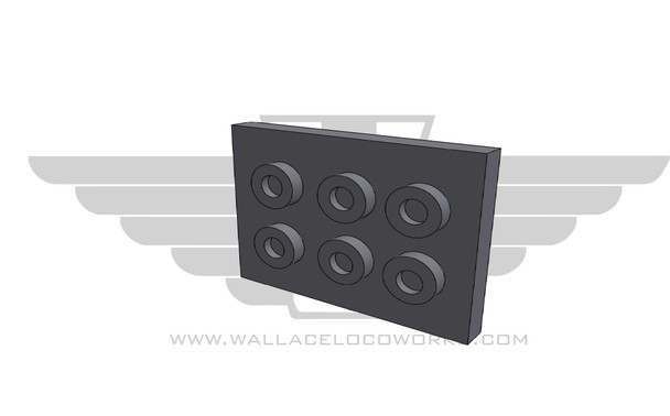 Wallace Locomotive Works 035 - NS Slug Connection 6 Pin  - HO Scale